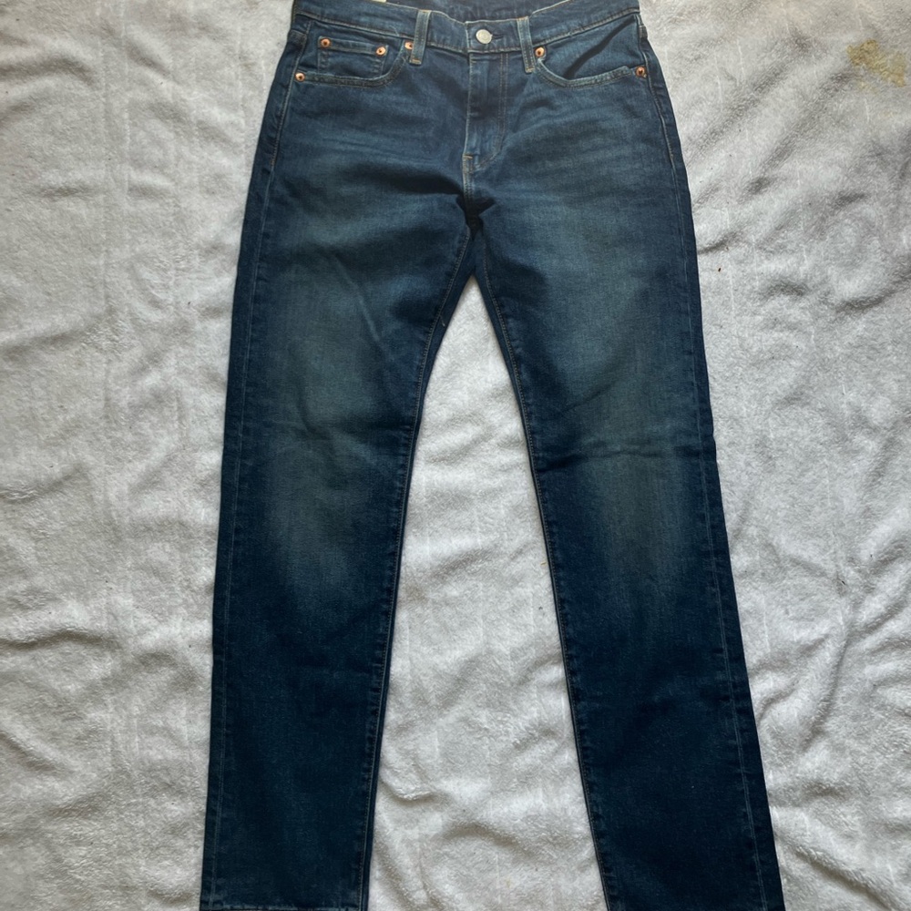Levi's Deep Blue Slim Fit Jeans